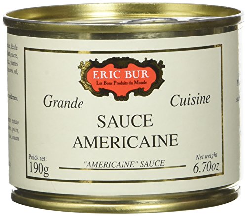  ERIC BUR Sauce Américaine 190 g - Lot de 4
