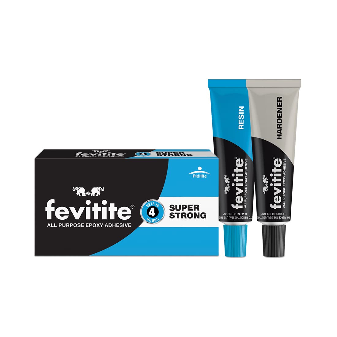 Pidilite FEVITITE SUPER STRONG EPX ADH[ 36 G ]| Two Component (Resin and Hardener) Epoxy Adhesive. | Sets in 4 hours. (B0BYCMPPP6) Amazon Price History, Amazon Price Tracker