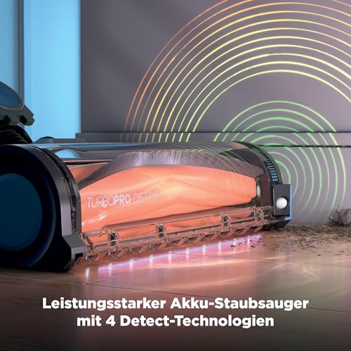 Shark PowerDetect Speed Akku-Staubsauger, Reverse Clean, Salbeigrau – Ansicht 4