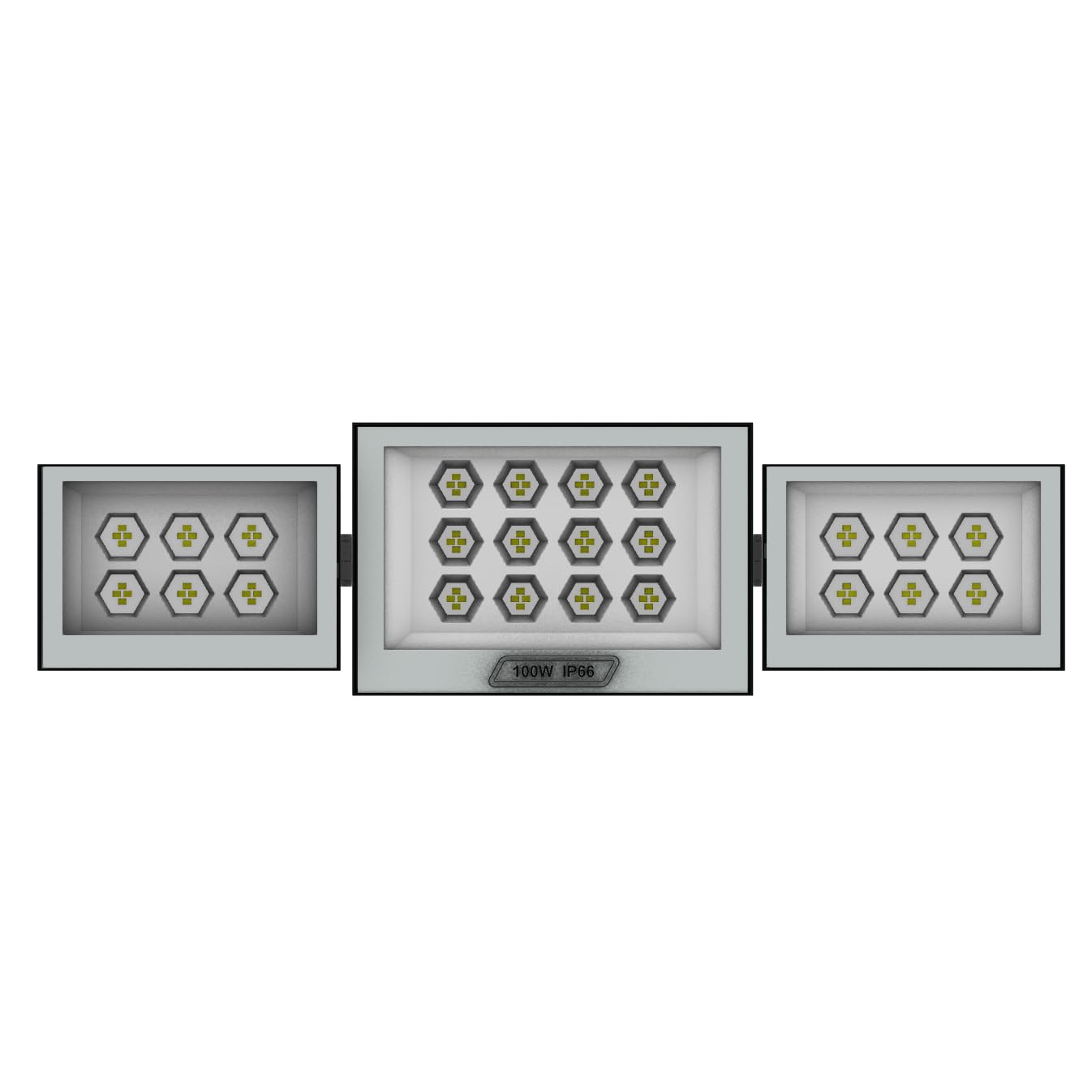 Ankishi LED Ceiling Light, Elegant Curved Design Ceiling Lights, 4 Built-in LED Boards, 24W 2400 Lumen, Cold Light 6500K, Modern Ceiling Fixture for Living Rooms, Bedrooms and Corridor