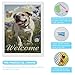 Diamond Painting Kits for Adults - Spring Summer Floral English Bulldog Flower Dog Welcome Painting DIY 5D Full Drill Diamond Dots Paintings with Diamonds Gem Art And Crafts Home Decor 12