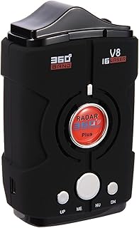 Detector de Radar Detector de radar anti-carro automotivo 360 graus radar de velocidade do veículo V8 dispositivo de aviso de velocidade de radar móvel velocímetro automotivo Com tempo de resposta mai