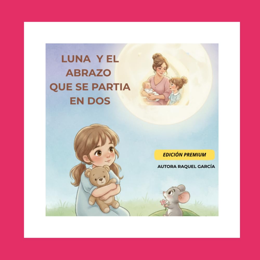 LUNA Y EL ABRAZO QUE SE PARTIA EN DOS: Cuando el amor no se divide sino que se multiplíca. (EL UNIVERSO DE LUNA: Pequeñas historias para grandes emociones)