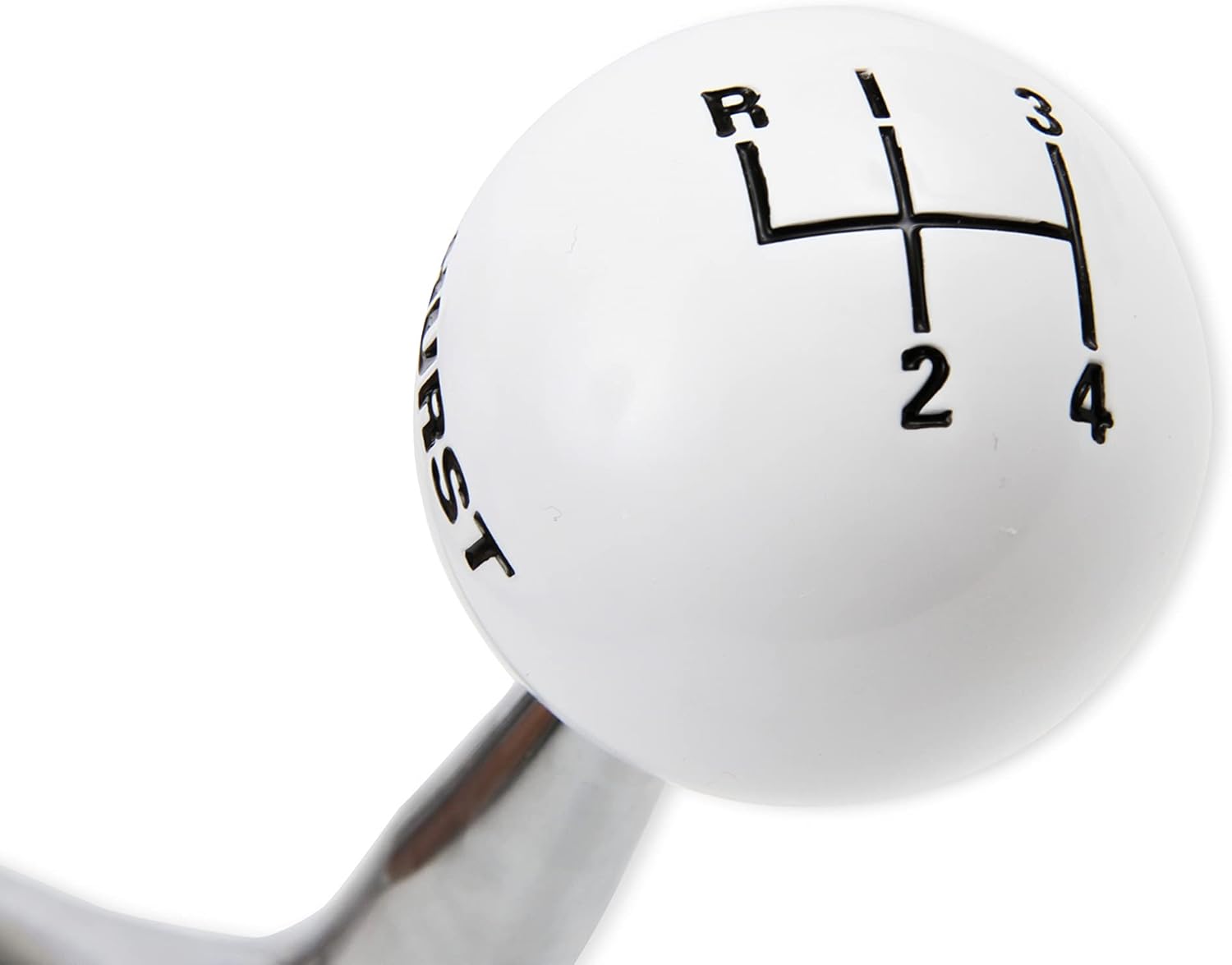 Hurst 3917308 Manual Gear Shift Lever Kit, White