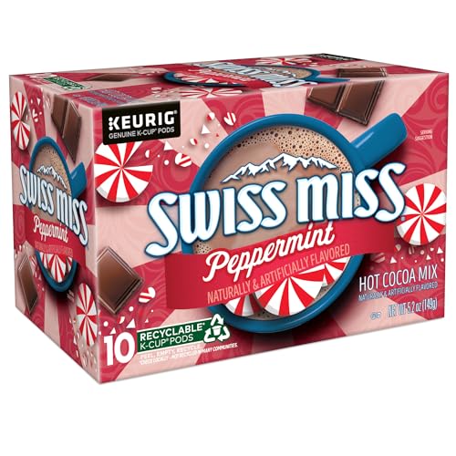 Swiss Miss Peppermint Hot Cocoa, Keurig Single-Serve K-Cup Pods thumb #9