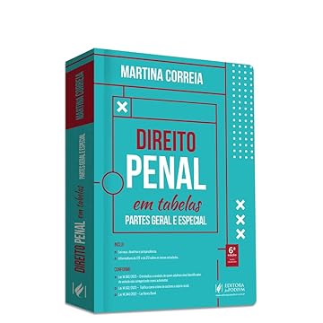 Capa do livro Direito Penal em Tabelas - Partes Geral e Especial