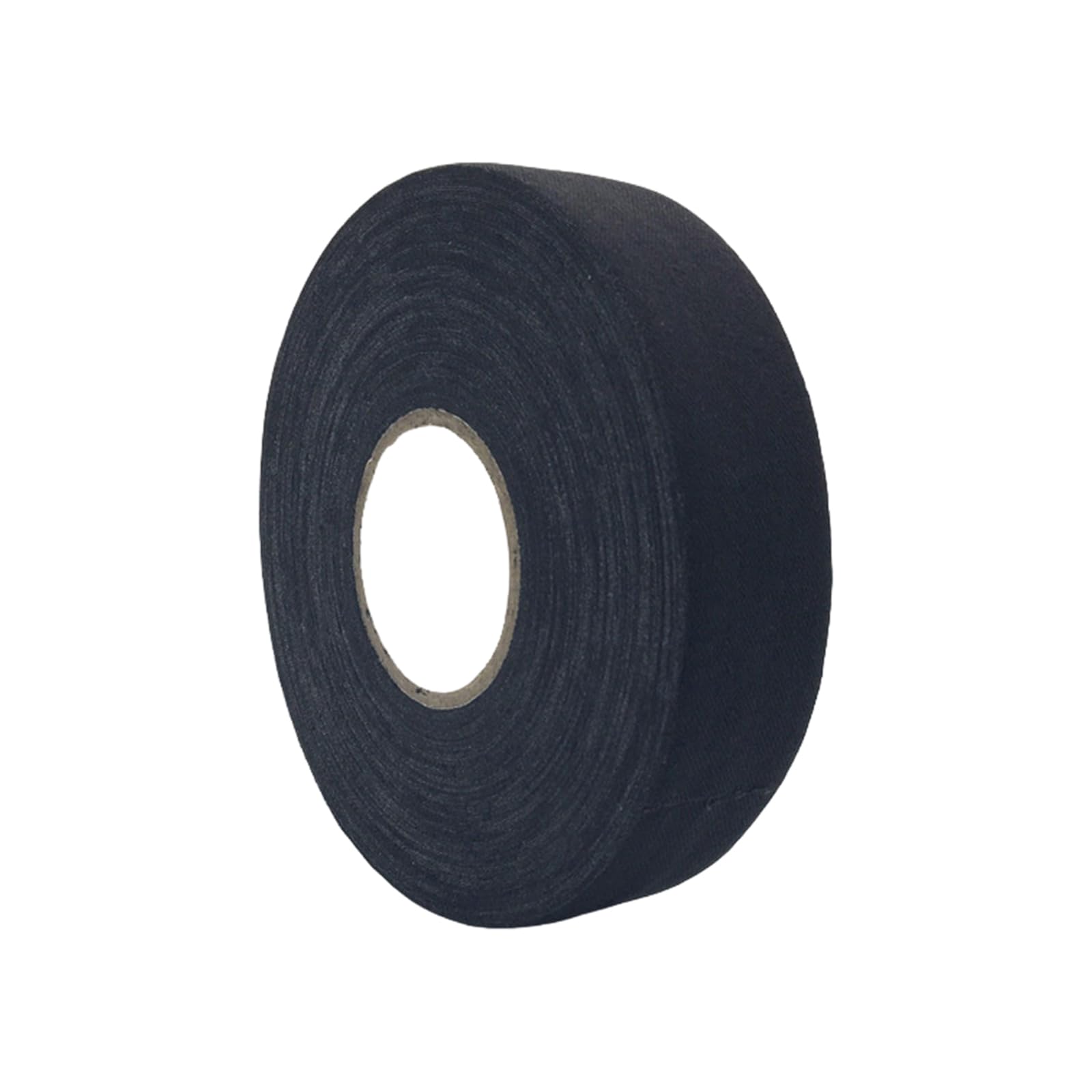 Hockey Stick Tape Roll, 2.5cm*25m Hockey Grip Tape, Non Slip Self-Adhesive Ice Hockey Tapes, Sports Grip Cloth Tape for Hockey Tennis Squash Racket Badminton Grip Golf Pole Fishing Rod (Black)