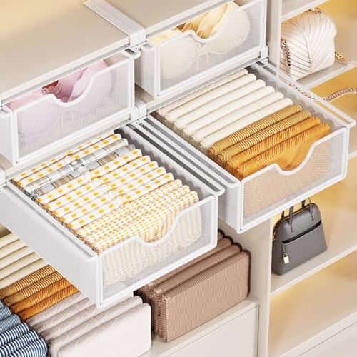 白い色 多機能 服 下着 靴下 収納袋 タンス 吊り下げ式 大容量 収納ボックス 家庭用 鉄芸 収納ボックス 仕切り 省スペース 異臭がない