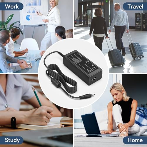 Image of PKPOWER 19V AC Adapter for AOC 24B1XH 24B1XHS 24B2XH 27B1H LED Monitor Power Supply Cord