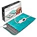Price comparison product image LIVIVO Electric Heated Fleece Pad with Washable Fleece Cover, Detachable Digital Controller, 3 Temperature Settings (Turquoise, 40x30)