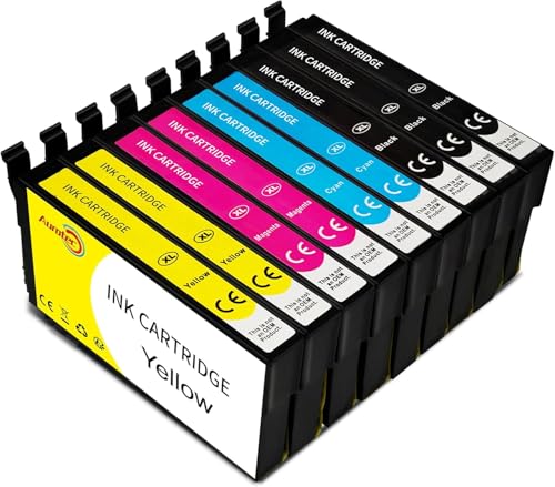 Cartouches encre compatibles Epson WorkForce WF-4830 WF-7835 Pack de 9