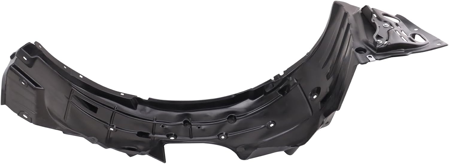 TRQ Right Inner Fender Liner Passenger Side HO1249186 Compatible with 2019-2021 Honda Civic