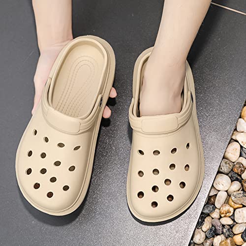 Image of Men's Women's Clogs, Breathable Garden Shoes Adjustable Slides | Breathable vents, Quick drying, Arch support, Lightweight comfort, Easy cleaning