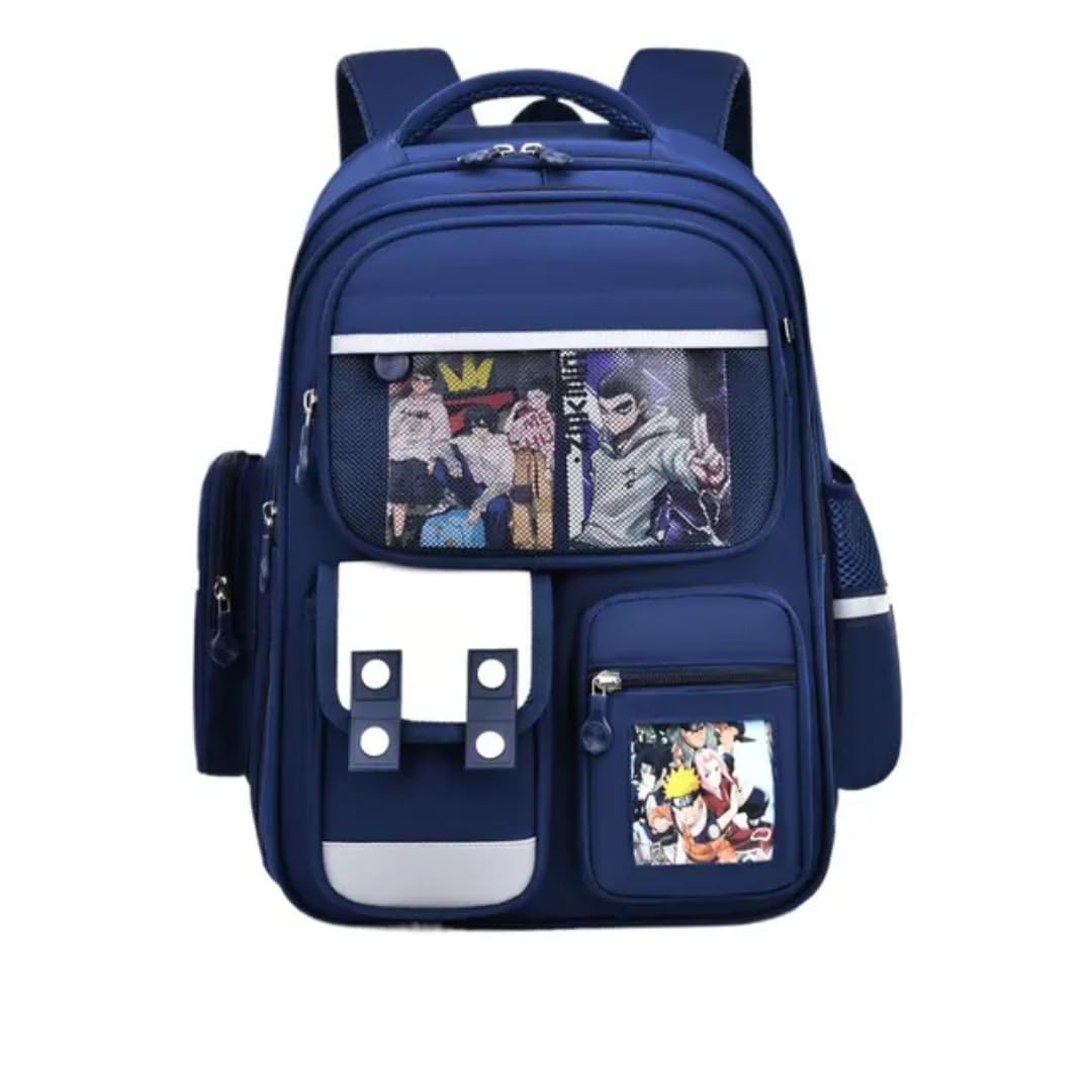itaiwon School Bag for Boys & Girls | Stylish & Durable Backpack for Kids,Multi Compartment,Lightweight & Waterproof | Ideal for School, Travel, Tuition & Outdoor Use Age 7-9 Years-picture-47