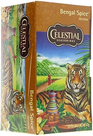 (6 PACK) - Celestial Seasonings - Bengal Spices Tea | 20 Bag | 6 PACK BUNDLE