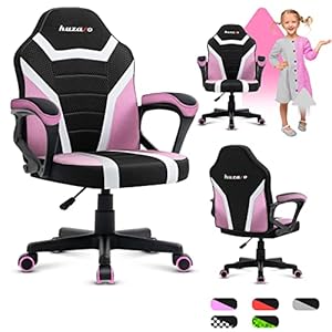 Gaming chair for children Huzaro Ranger 1.0 Pink Mesh