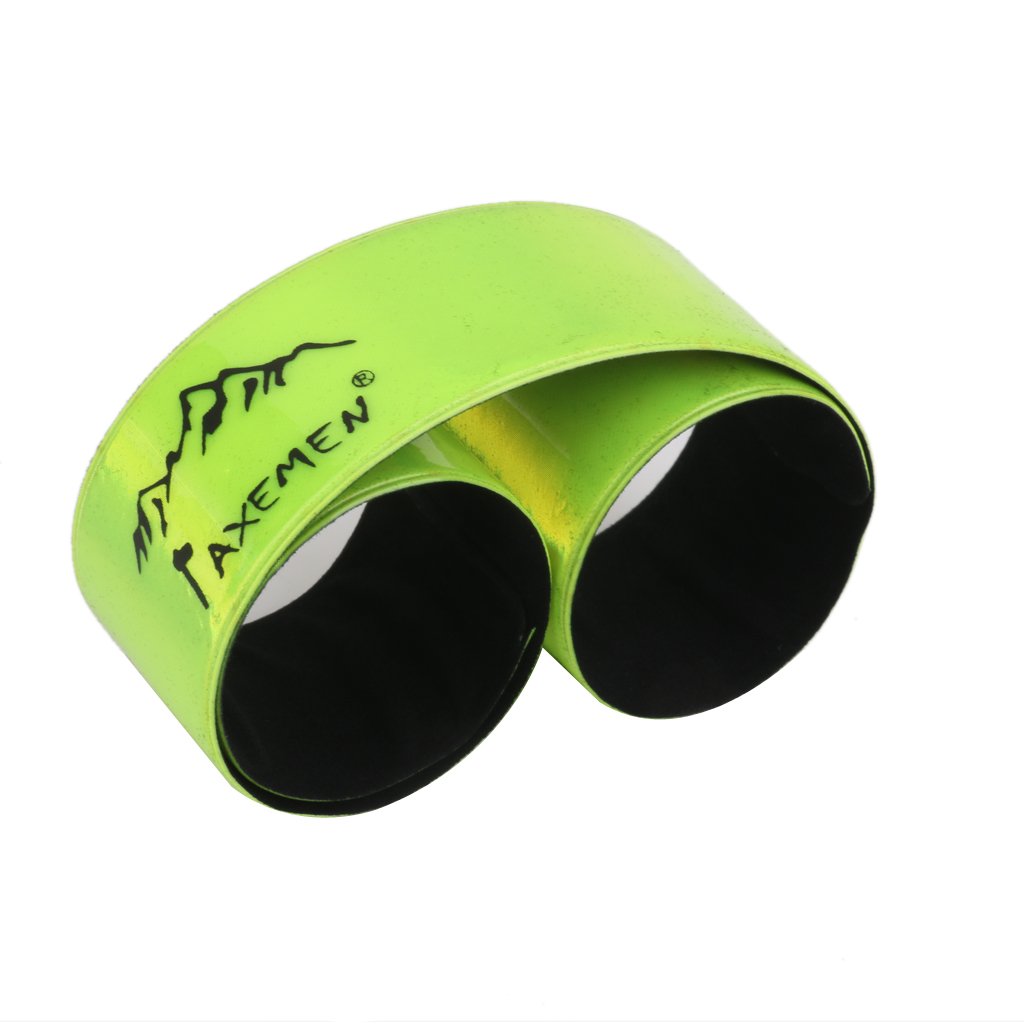 Meadawgs® Reflective Wrist Ankle Arm Strap Bracelet Band Riding-(Green-30CM)