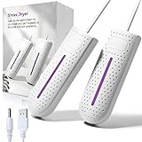 Durable ABS+PC Construction – Safe and efficient boot dryer designed to withstand rugged outdoor use. Resistant to heat and wear, ensuring long-lasting performance for work boots, hiking shoes, or ski gear. USB-Powered Portability – Connects to lapto...