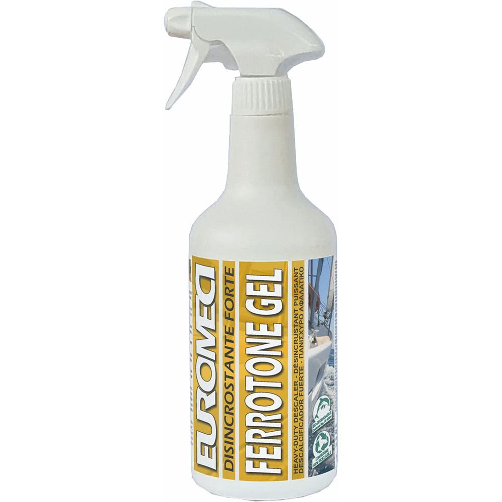 Euromeci Ferrotone Gel, Disincrostante energico in Gel, 750 ml