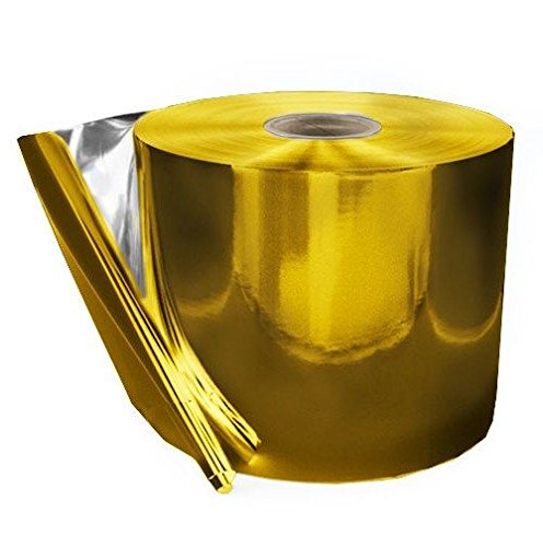 BAP Laminate Roll Film for Packaging Machine VFFS- 9.5 in Gold