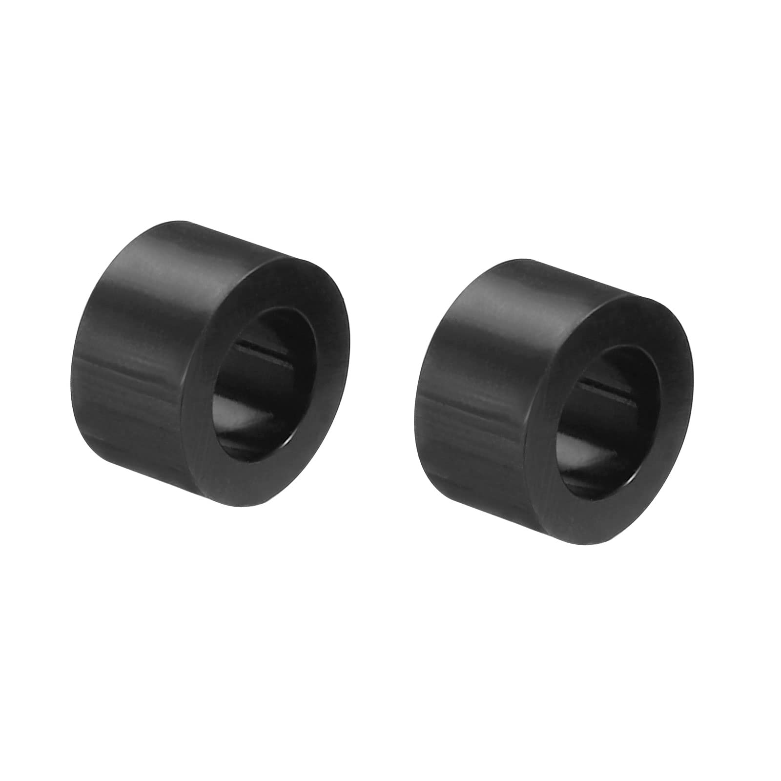 PATIKIL Tondo Distanziatore Rondella, 200pz Nylon 4.2mm ID x 7mm OD x 4mm L per M4 Viti Blocco 3D Stampante TV Parete Montaggio Elettrico Presa, Nero