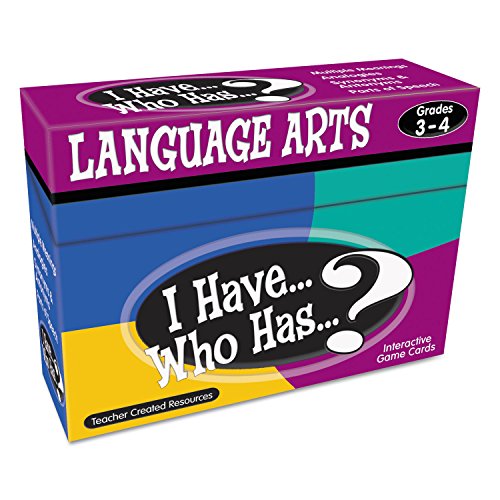 Teacher Created Resources Grade 3-4 I Have Language Arts Game