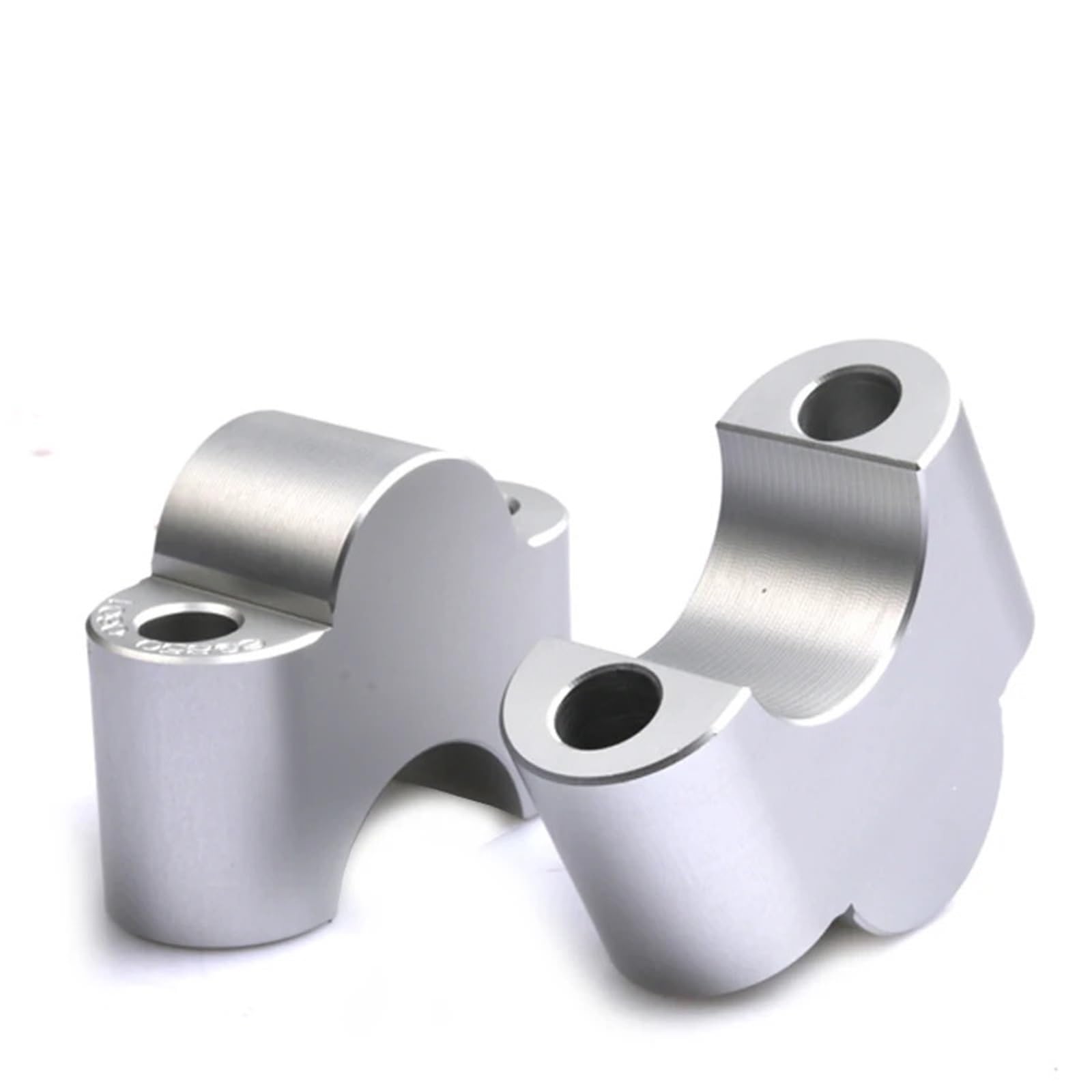 Mostek kierownicy motocykla Pasuje do akcesoriów VOGE 300 GY 300GY Podstawka kierownicy Zacisk do mocowania Uchwyt Podniesienie Adapter cofania(A Just Height-silver)