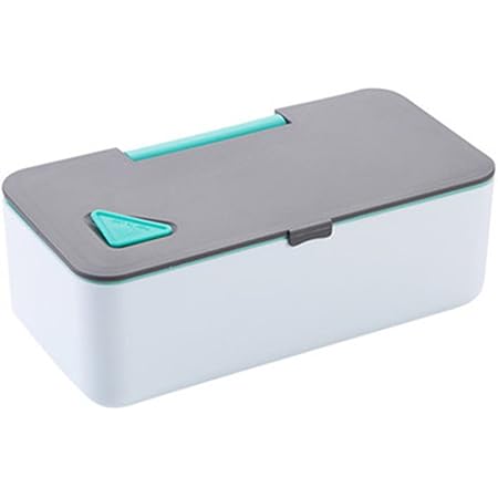 Amazon お弁当箱 1段 ランチボックス 低温 高温に耐え メンズ レディース お弁当ボックス お洒落 可愛い 容量500 600ml 18 9 7cm ブルー Tifee 弁当箱 通販