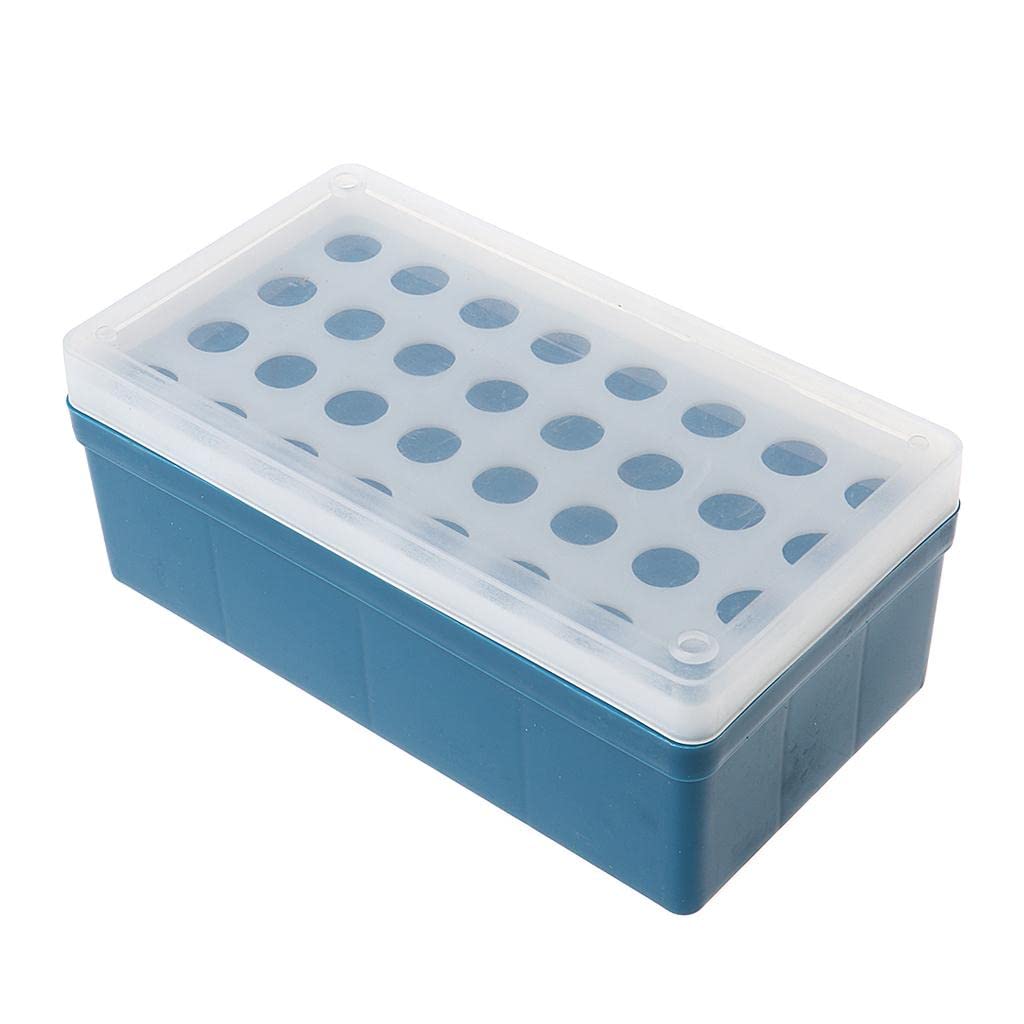 ABS Laboratory 32 Sockets 5ml Centrifuge Tube Stand Holder Box -Blue|1 Piece Centrifuge Tube Holder|Collectibles|Collectibles|Collectibles|Collectibles-image-44