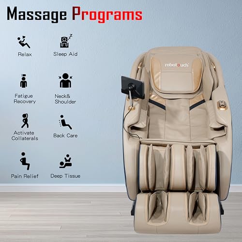 Image of RoboTouch ABS Ecozen Zero Gravity Full Body Electric Massage Chair (Blue)