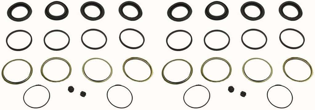 Front Disc Brake Caliper Repair Kit - 2 Set Caliper Rebuild Kit Replacement Brake Caliper Repair Kit ZGYWAutoParts for Lexus RC300 3.5L 2016-2019, for Lexus RC200t 2.0L 2016, for Lexus RC350 3.5L 2019
