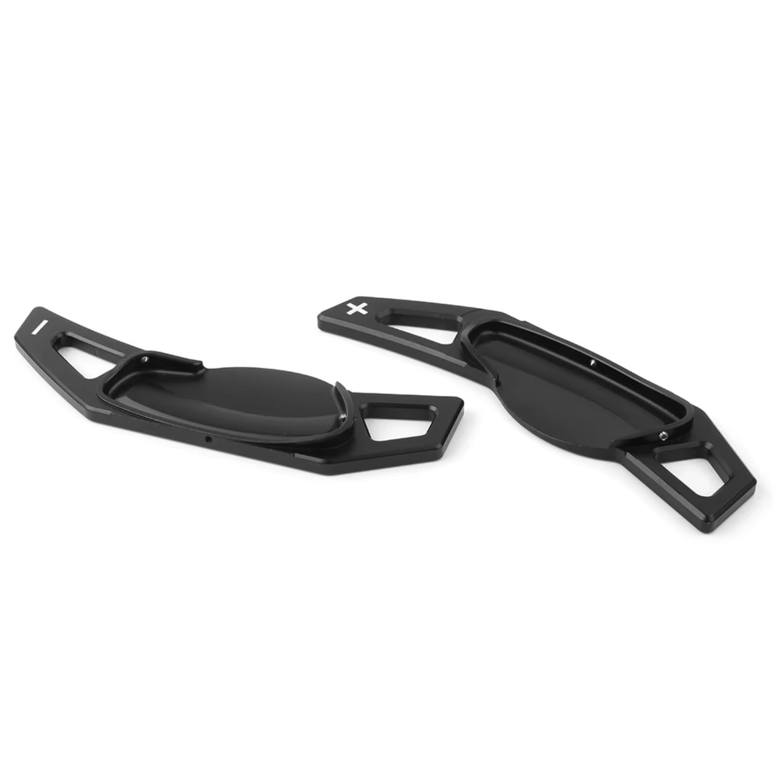 ZTGUIOQ Paddle Shifter Extensions Compatible with Benz for Smart Fortwo W451 2007-2017 for Forfour W453 2015 2016 2017 Car Steering Wheel Shift Paddle Extension(Black)
