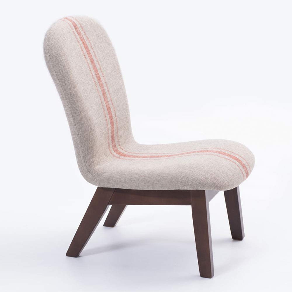 WPCBAA Simple solid wood stool fabric backrest chair simple shoe bench leisure breastfeeding stool home small stool (Color : A)