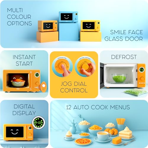 Haier Vogue 20L Peach Solo Microwave Oven with Auto Cook Menus I Digital Display view 2