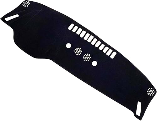 Cubierta de consola central negra de ajuste personalizado para salpicadero, protector solar, alfombrilla compatible con Kia Sorento 2021 2022