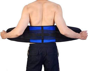 Body And Base Adjustable Neoprene Double Pull Lumbar Support Lower Back Belt Brace - Back Pain/Slipped Disc Pain Relief - 5 Sizes, Small 22-27 Inch : Amazon.co.uk: Health & Personal Care