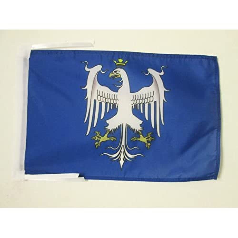Iran Old Persia Flag 18'' x 12'' cords - Persian SMALL flags 30 x 45cm - Banner 18x12 in - AZ FLAG — view 389