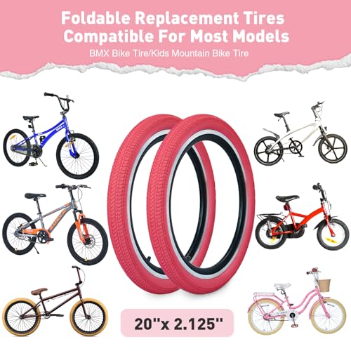 14/16/20/24/26 x 2.125 Bike tire 2 Pack 14/16/20/24/26 Bike