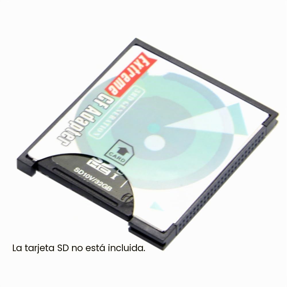 Cámara SD SDHC SDXC para flash, CF tipo I compacto de alta velocidad, adaptador de tarjeta de memoria