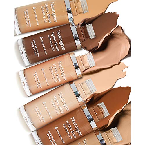 Neutrogena 43831 Hydro Boost Hydrating Tint With Hyaluronic Acid, Lightweight Water Gel Formula, Moisturizing, Oil-Free & Non-Comedogenic Liquid Foundation Makeup thumb #6