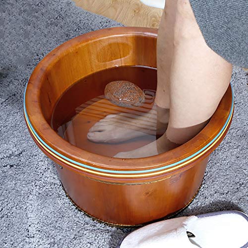 Masajeador de pies Katzowen, barril spa para pies, bañera para pedicura, cuenca para masaje de pies, para uso doméstico y hotelero, 41 x 26 x 31 cm miniatura 2
