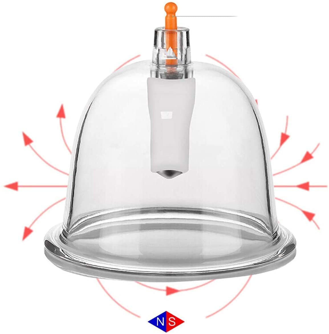 Set per Terapia con Le coppette Set per coppette Set per coppette coppette per Terapia con i Massaggi Coppettazione Vuoto Evacuazione Serbatoio del Gas Senza Vetro Coppettazione sottovuoto