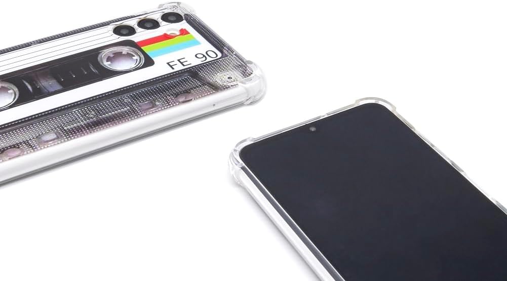 Compatible with Galaxy A13 5G Case,80s Type Music Cassette Case with Shockproof Protective Bumper for Samsung Galaxy A13 5G Multicolor image 5