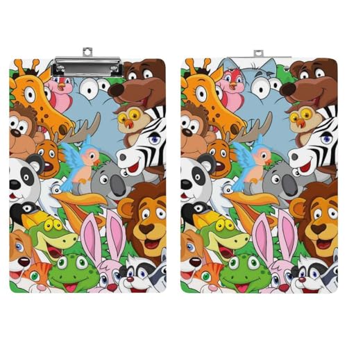 Porte-Formulaires A4 Panda Grenouille Clipboard Papier Documents - 7