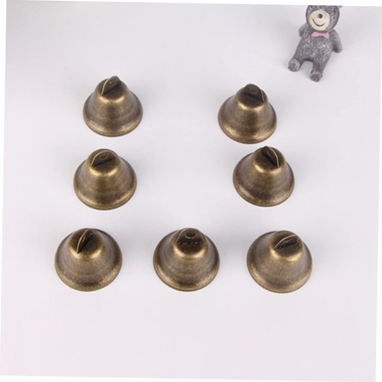 LIFKOME 25pcs Jingle Bells Pendant Craft Bells for DIY Decorations Wind Chime Supplies