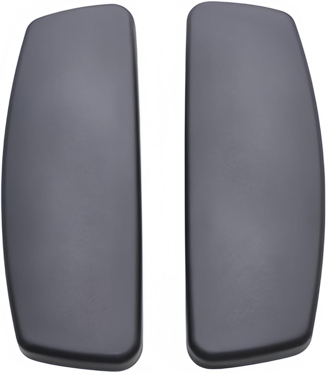 Office Chair Armrest Pads (2-Pack) - High-Strength PU Replacement Cushions, 9.45x3.35 inch, for Home & Office
