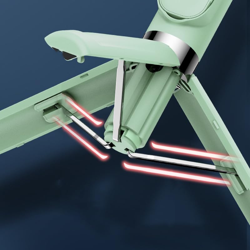 Trípode de aluminio Qudinip con acabados resistentes y luz dual 7