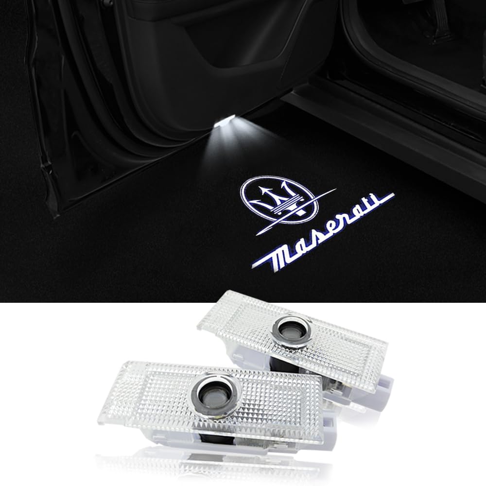 Amazon | マセラティカーテシライト 車用 カーテシーランプ LEDロゴ