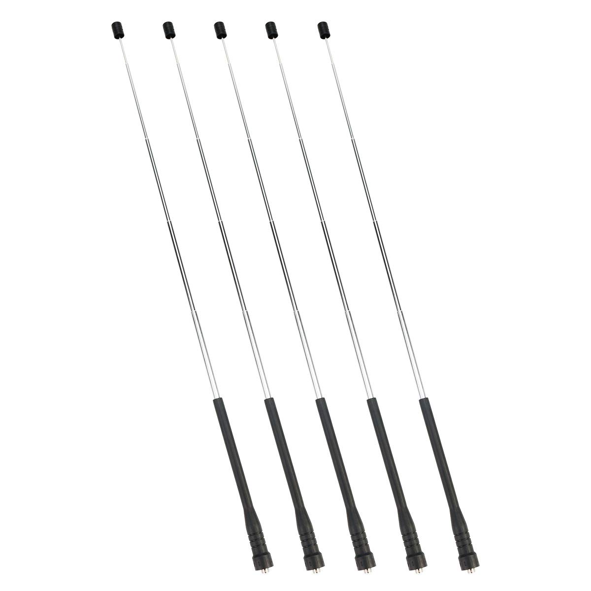 Retevis SMA-F VHF UHF Retractable 2 Way Radio Antenna