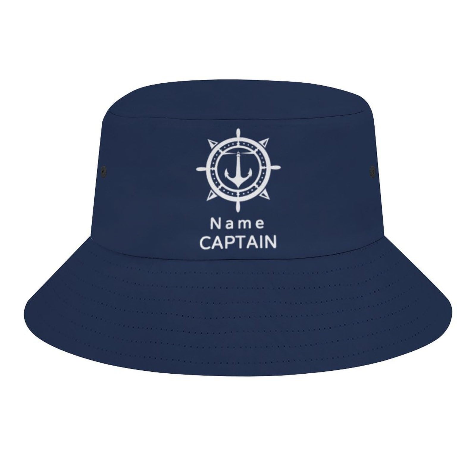 VWCSDSCS Custom Captain First Mate Hat Personalized Nautical Hat with Boat Name for Boater Lake Cruise Boat Lovers